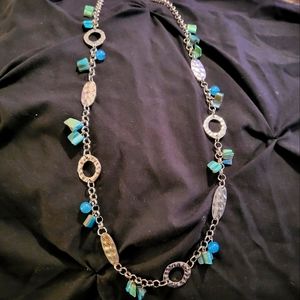 Necklace and earrings